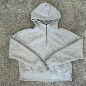 Vuori Gray Half-Zip Hoodie
